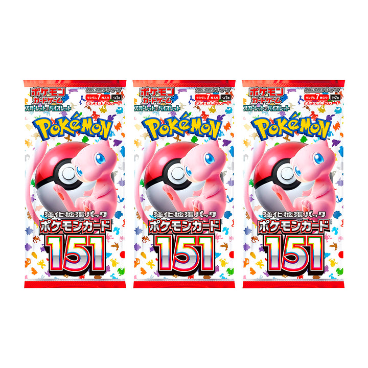 Sobres Pokémon TCG 151 en japonés