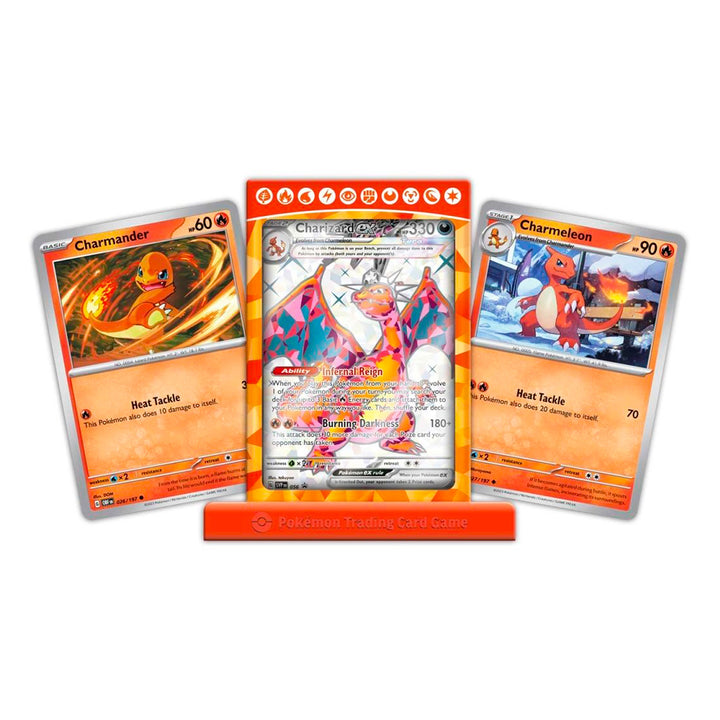 cartas prmocionales caja charizard ex premium collection