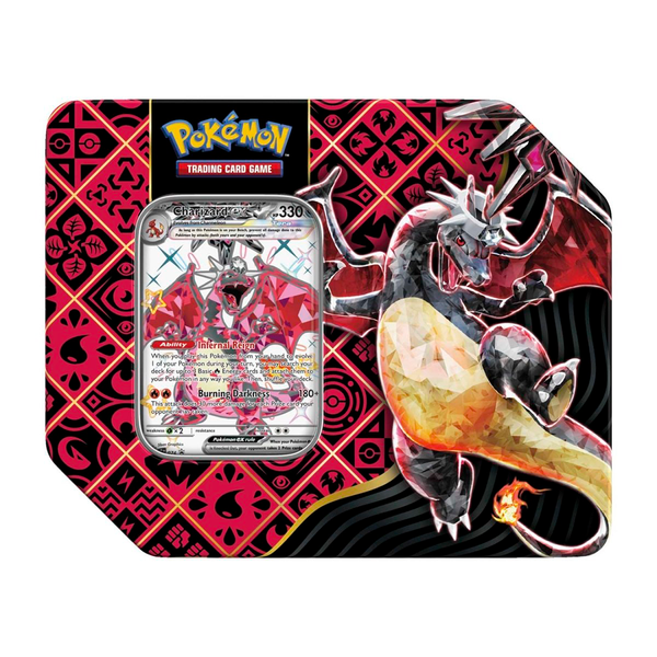 Paldean Fates Charizard Tin