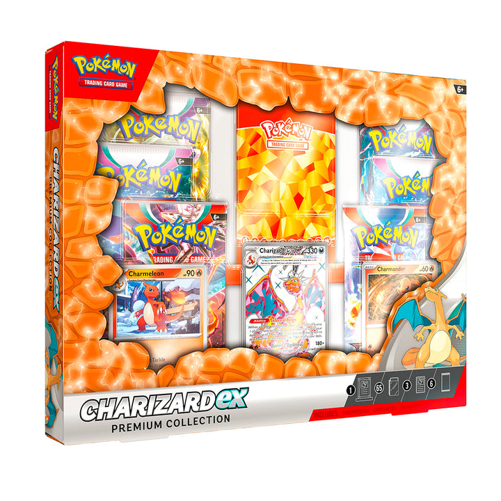 Caja charizard ex premium collection