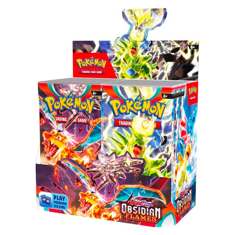 Obsidian Flames Booster Box (36 sobres)