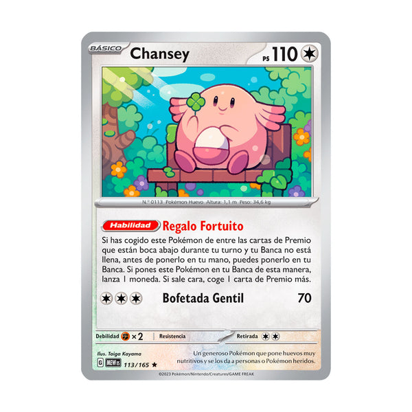 151: Chansey (113/165) (Español) - Holo