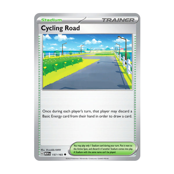 151: Cycling Road (157/165) - Reverse Holo