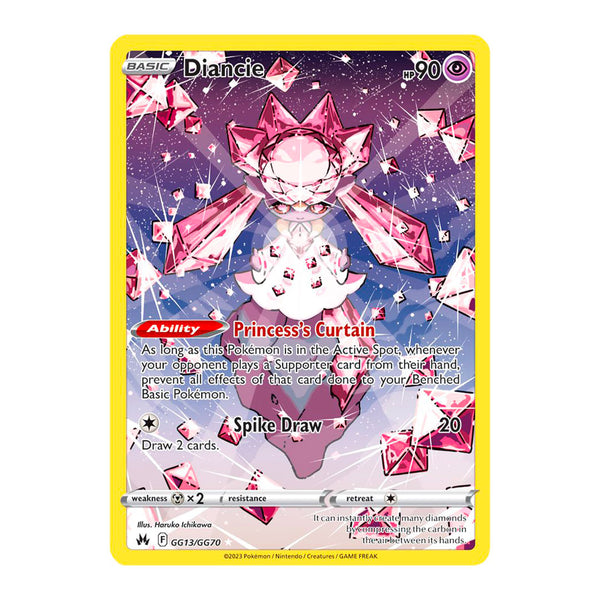 Crown Zenith: Diancie (GG13/GG70) (Inglés)