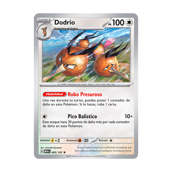 151: Dodrio (085/165) (Español) - Holo