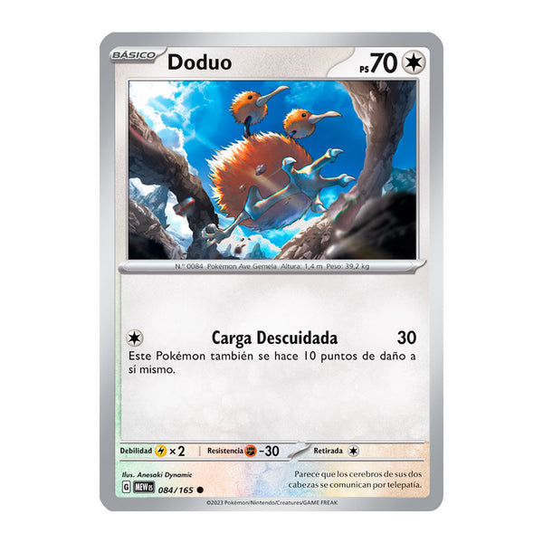 151: Doduo (084/165) (Español) - Reverse Holo