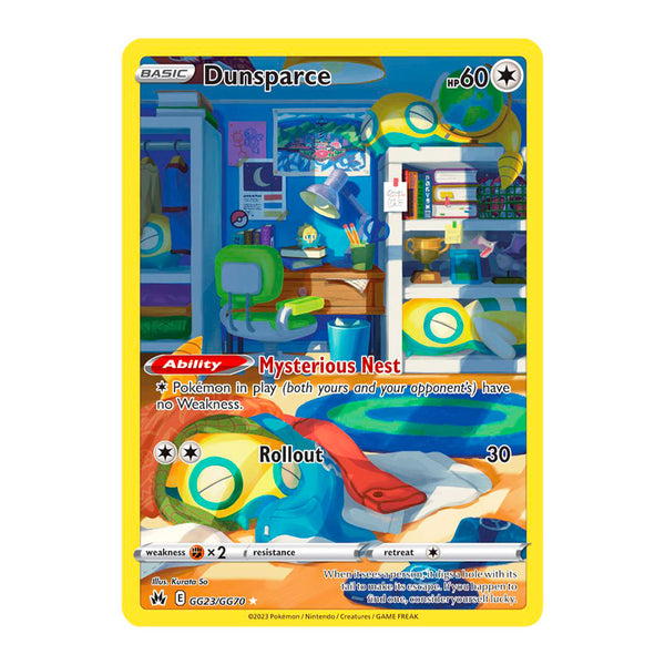 Crown Zenith: Dunsparce (GG23/GG70) (Inglés)