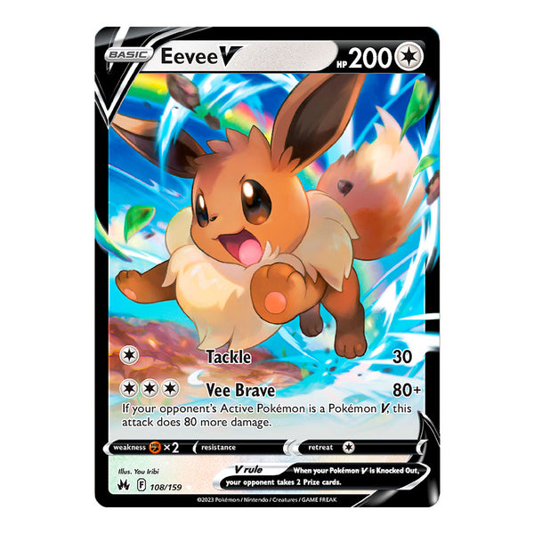 Crown Zenith: Eevee (108/159) (Inglés)