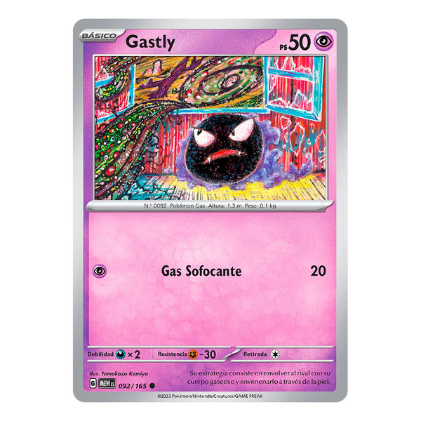 151: Gastly (092/165) (Español)