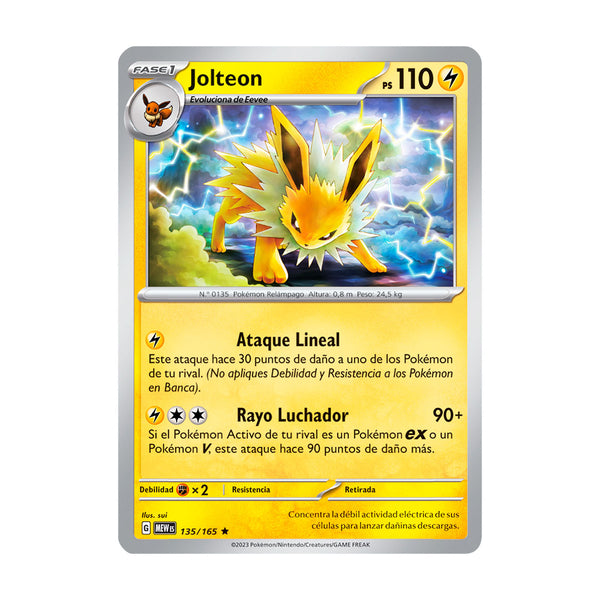 151: Jolteon (135/165) (Español) - Holo