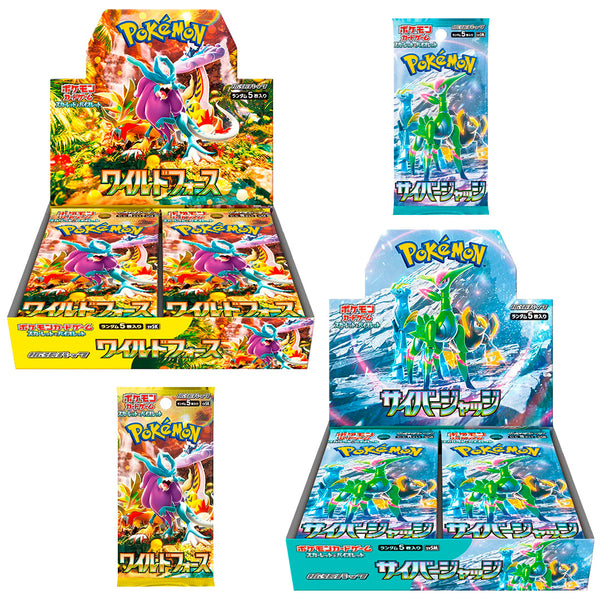 Par: Wild Force & Cyber Judge Booster Box (Japonés)