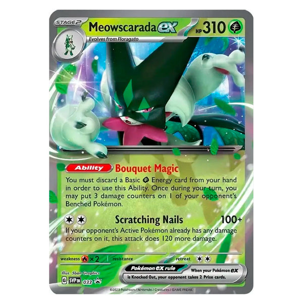 Meowscarada Ex (Promo 033) (Inglés)