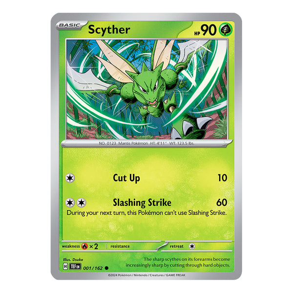 Temporal Forces: Scyther (01/162)