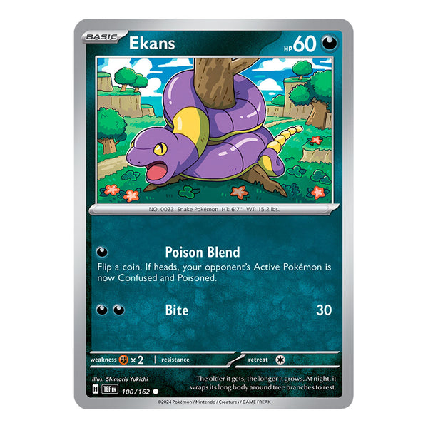 Temporal Forces: Ekans (100/162) (Inglés)