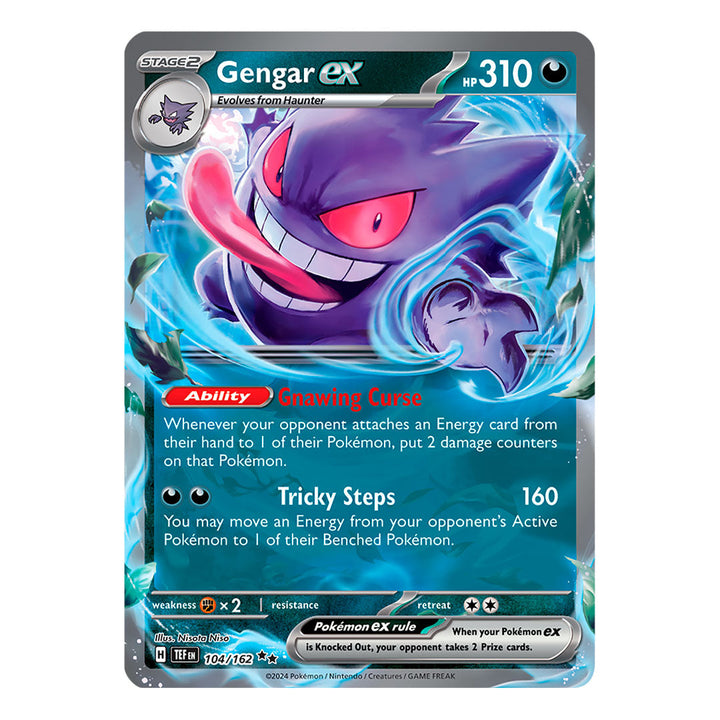 Temporal Forces: Gengar Ex (104/162) (Inglés)