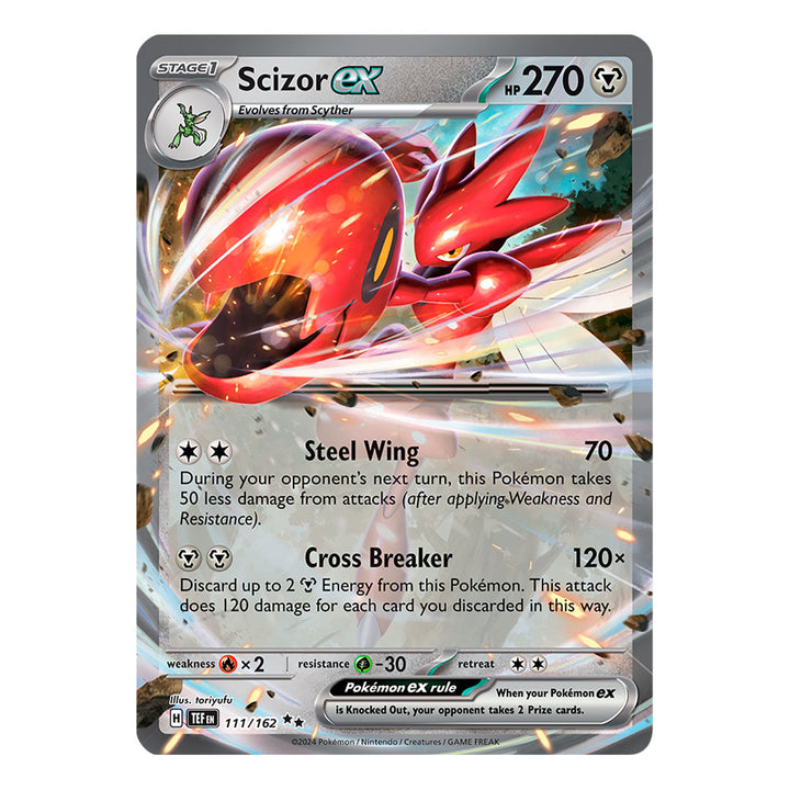 Temporal Forces: Scizor Ex (111/162) (Inglés)