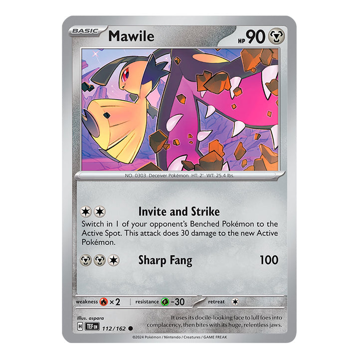 Temporal Forces: Mawile (112/162) (Inglés)