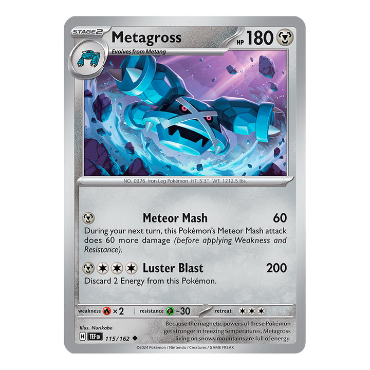 Temporal Forces: Metagross (115/162) (Inglés)