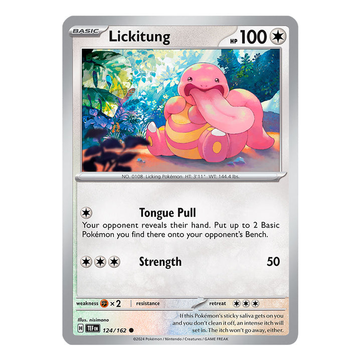 Temporal Forces: Lickitung (124/162) (Inglés)