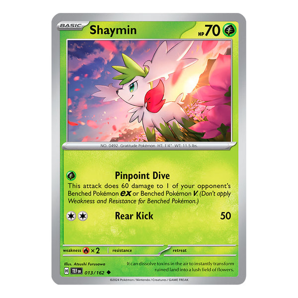 Temporal Forces: Shaymin (13/162) (Inglés)