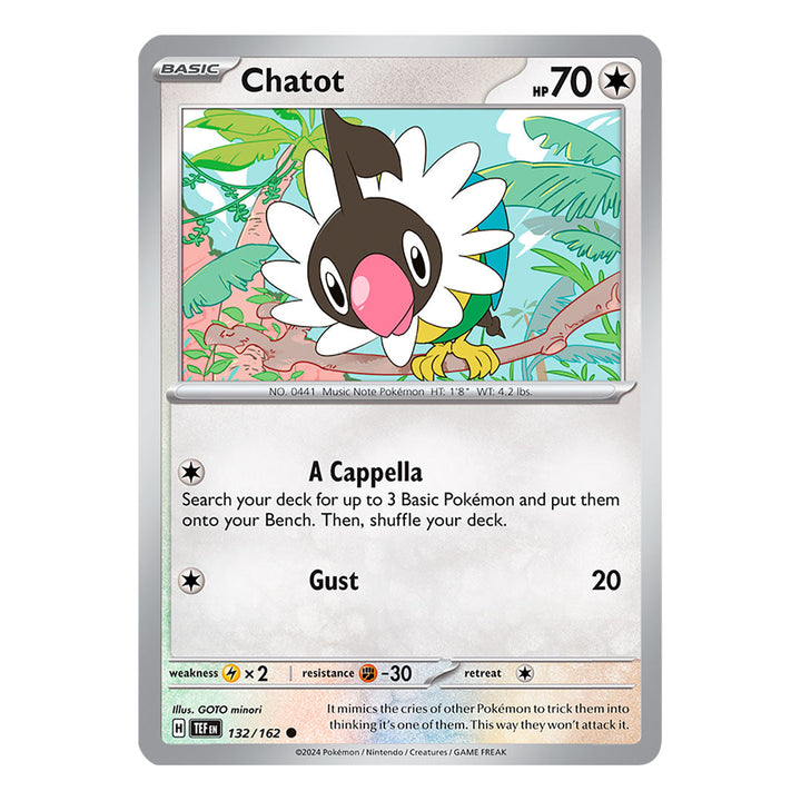 Temporal Forces: Chatot (132/162) (Inglés)