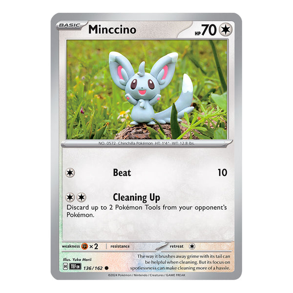 Temporal Forces: Minccino (136/162) (Inglés)