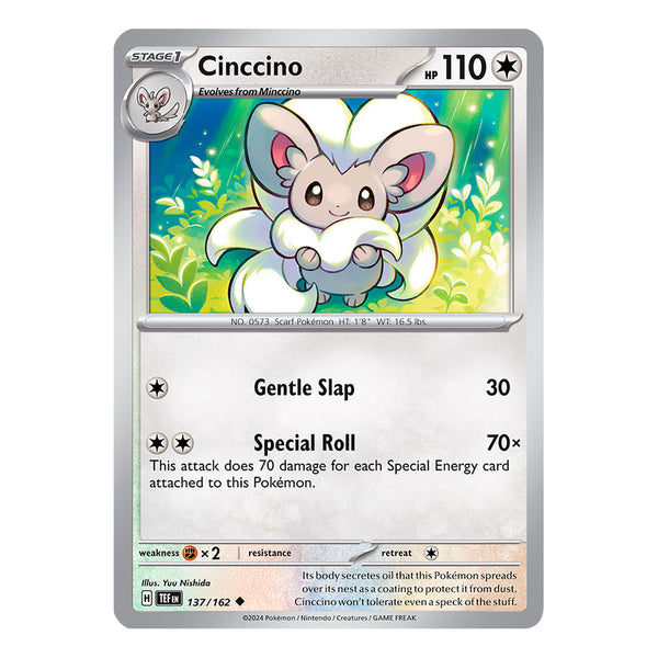 Temporal Forces: Cinccino (137/162) (Inglés)