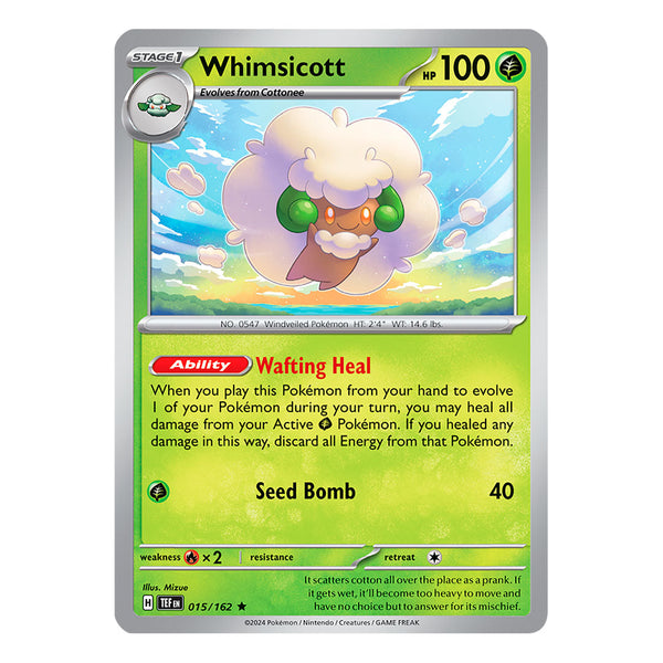 Temporal Forces: Whimsicott (15/162) (Inglés)