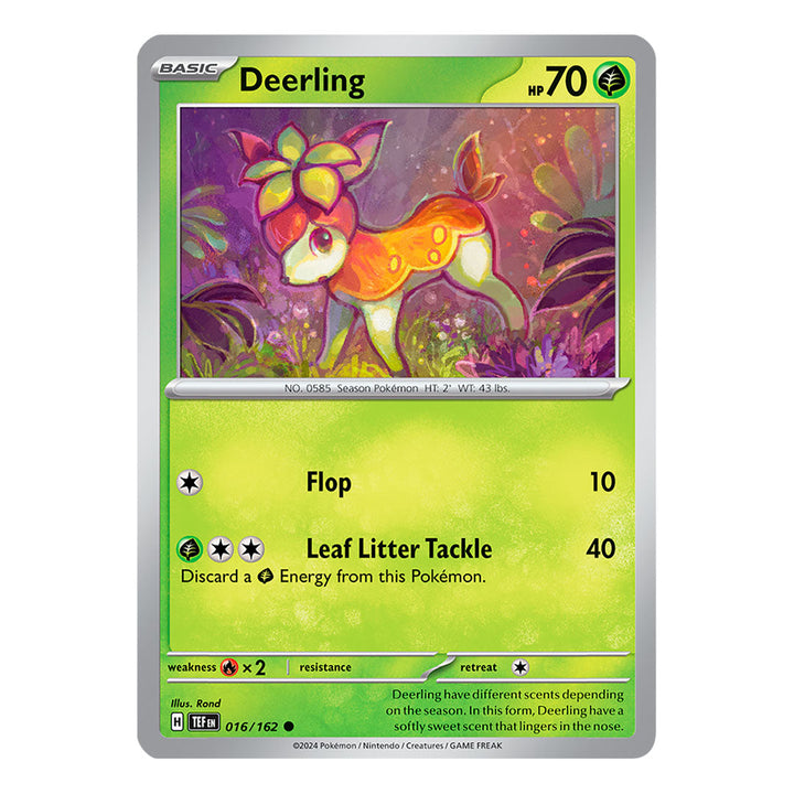 Temporal Forces: Deerling (16/162) (Inglés)