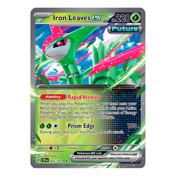 Temporal Forces: Iron Leaves Ex (25/162) (Inglés)