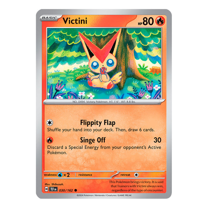 Temporal Forces: Victini (30/162) (Inglés)