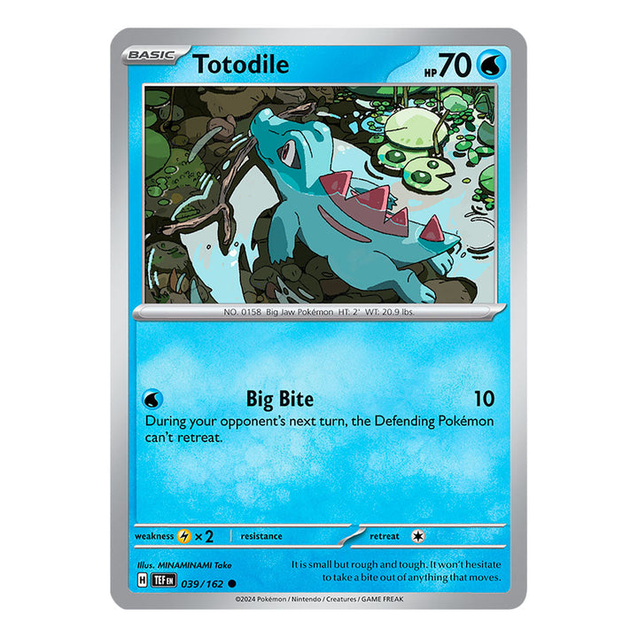 Temporal Forces: Totodile (39/162) (Inglés)