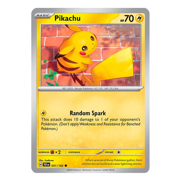 Temporal Forces: Pikachu (51/162) (Inglés)