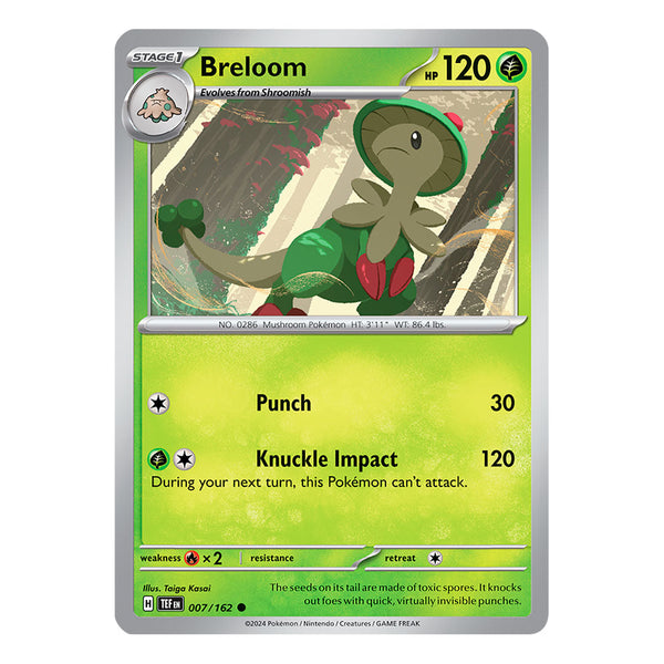 Temporal Forces: Breloom (07/162) (Inglés)