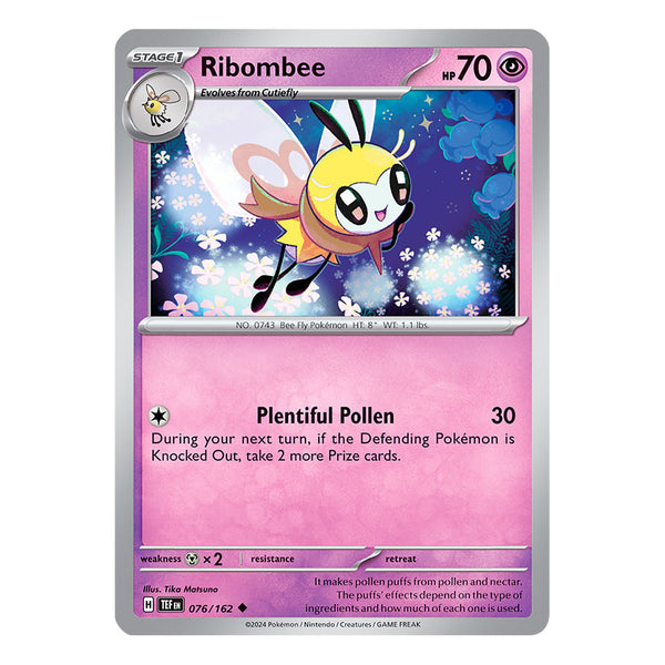 Temporal Forces: Ribombee (76/162) (Inglés)