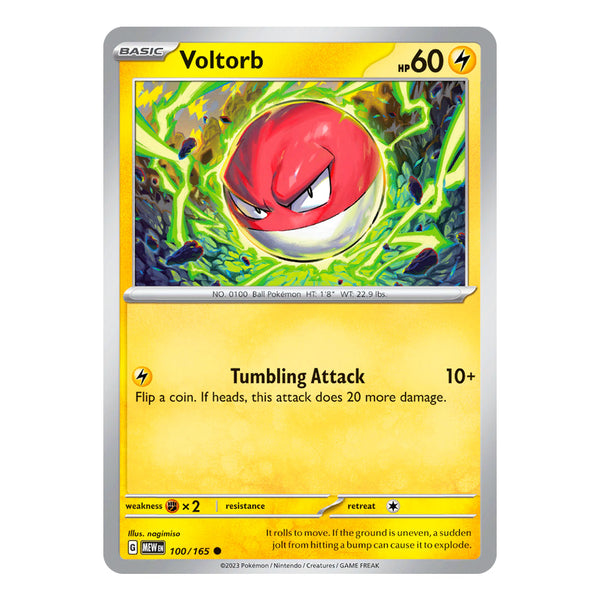 151: Voltorb (100/165) (Inglés)