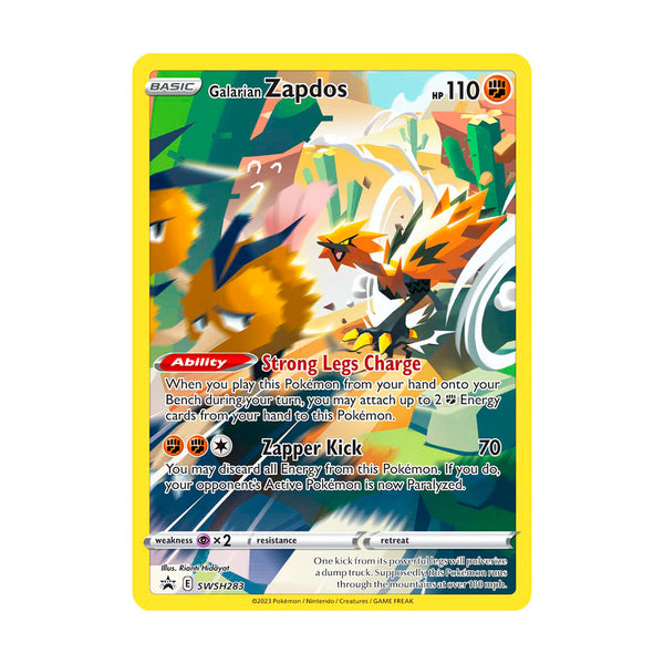 Crown Zenith: Zapdos Promo (SWSH283) (Inglés)